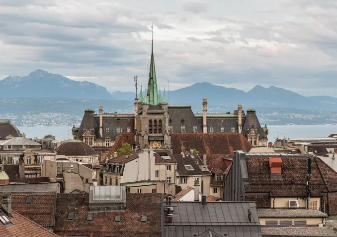 Église Saint-François à Lausanne (©Krzysztof Golik, CC BY-SA 4.0 Wikimedia Commons)